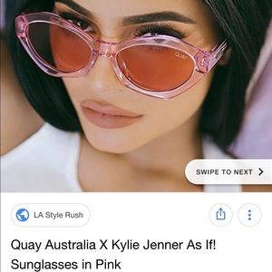 QuayxKylie Pink sunnies new with tags